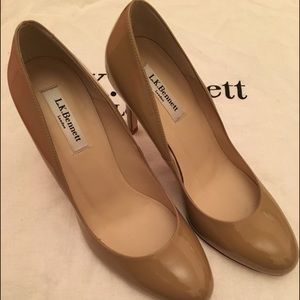 NWT L.K. Bennett “Shilo” 8.5 nude pump!